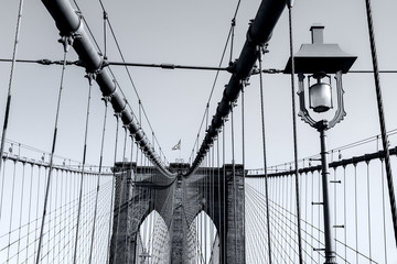 Naklejka premium Nowy Jork Most Brookliński