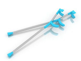 3D illustration Walker