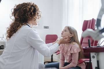 A Child on Medical Examination