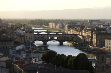 Fototapeta na wymiar Ponte Vecchio - Firenze