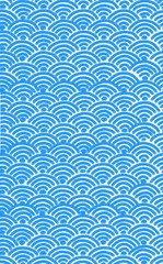 青海波文様