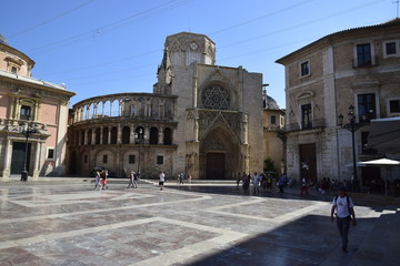 Fototapeta premium Valencia urbana verano 2018