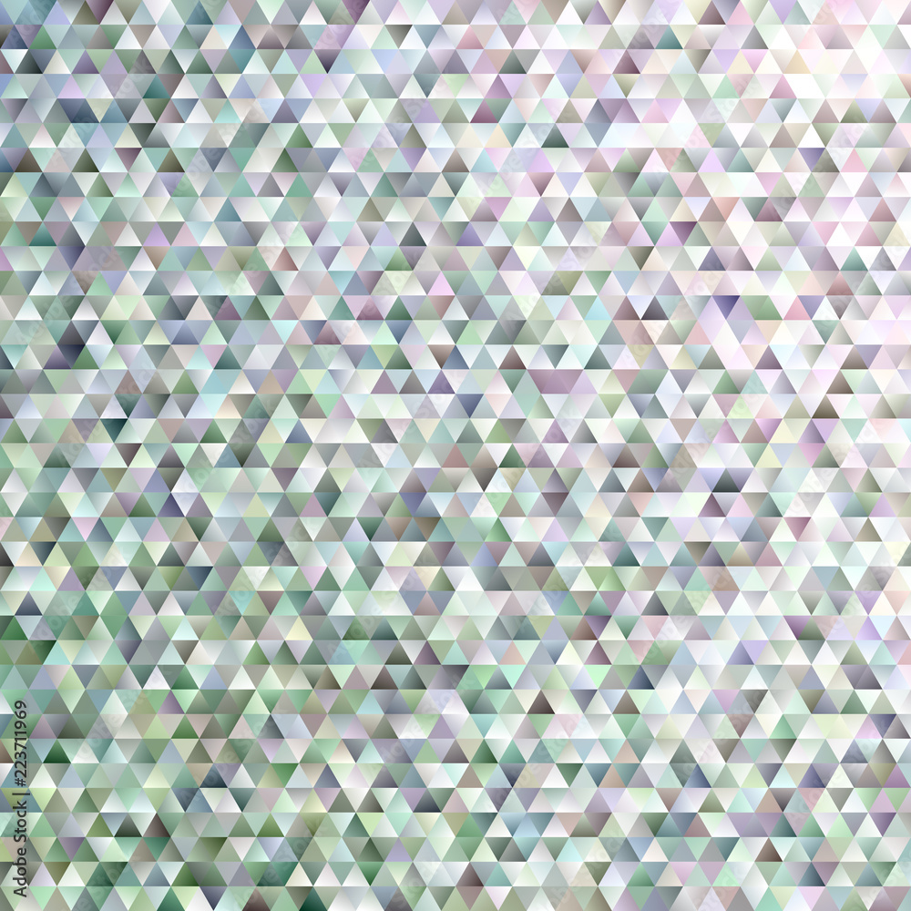 Poster gradient abstract tiled triangle pattern background - trendy mosaic vector illustration