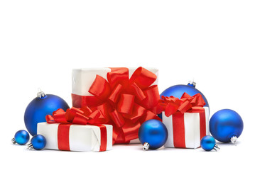 Christmas gifts and decorations