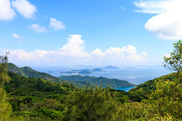 Hong Kong Landscape in Ngong Ping