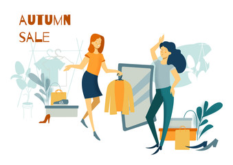 Fototapeta premium Woman shopping. Purchases. Clothes and footwear