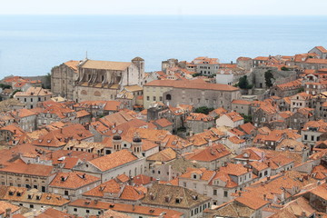 Dubrovnik in Croazia - tetti