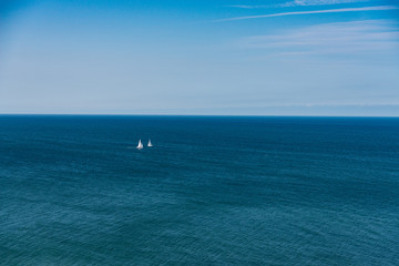 Fototapeta premium Zwei Segelschiffe