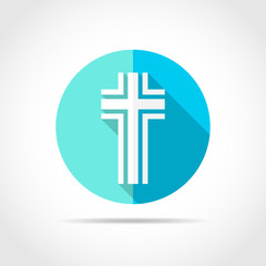 Obraz premium Christian cross. Vector illustration.