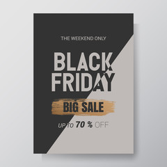 Black Friday Sale Abstract Background. Vector flyer with trend design.vector illustration. Eps 10