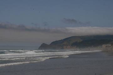 Oregon coast line