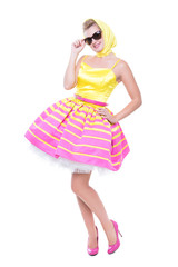 Fashionable young woman