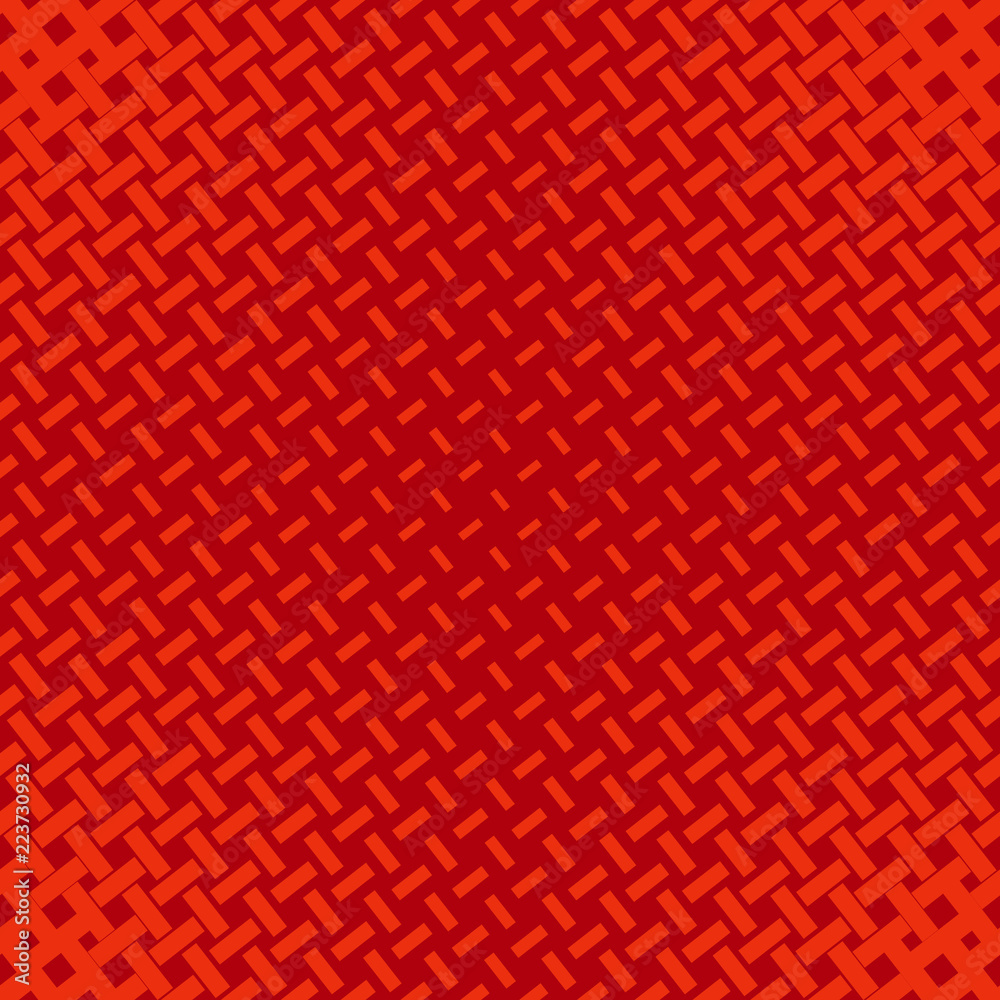 Poster red halftone stripe pattern background template - abstract vector graphic design