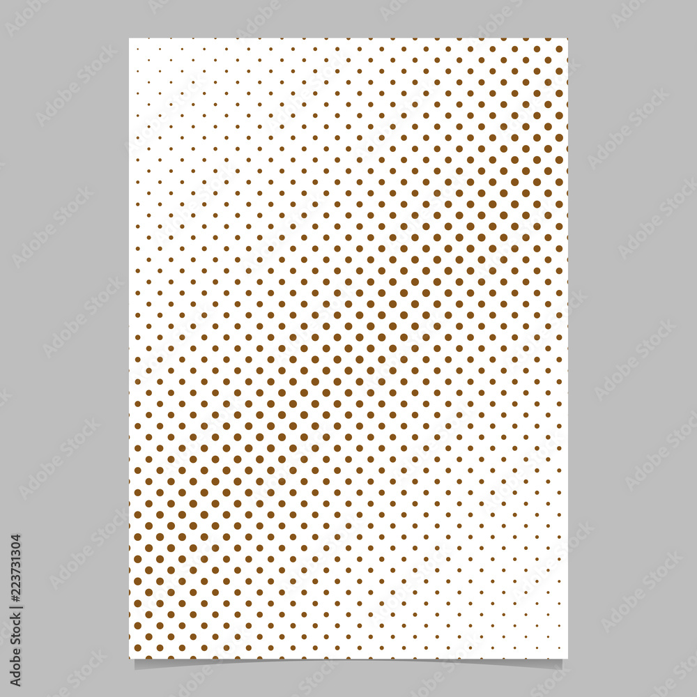 Aufkleber halftone circle pattern background poster design - vector graphic design with diagonal dots