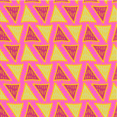 Seamless pattern. Vector geometric texture. Abstract background