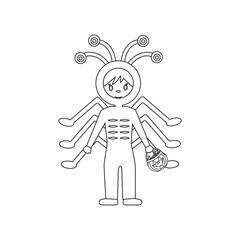 Spider halloween costume