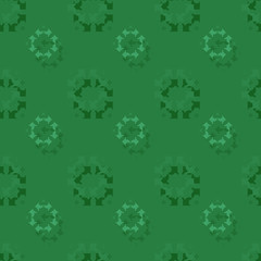 Seamless background pattern with colored varied squares.