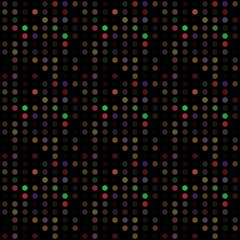 Seamless abstract pattern background with a variety of colored circles.