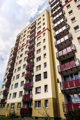 Fototapeta premium hight apartment building