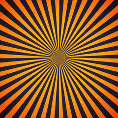 Obraz premium Orange and purple sun rays. Halloween background. Vector illustration eps 10.