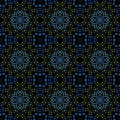 Seamless background pattern with a variety of multicolored lines.