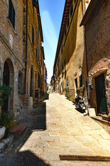 Fototapeta na wymiar Ruelle de Castiglione della Pescaia, Liguria, Italy