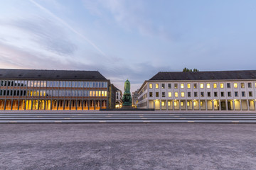 Schlossplatz in Karlsruhe 