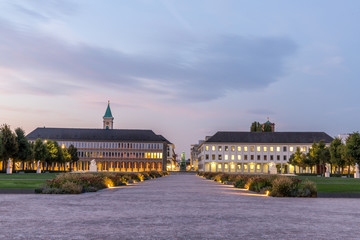 Schlossplatz in Karlsruhe 