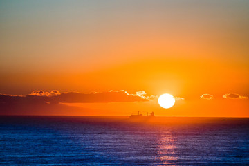 the sea, the sky and the light