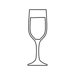 champagne glasses toast drink icon