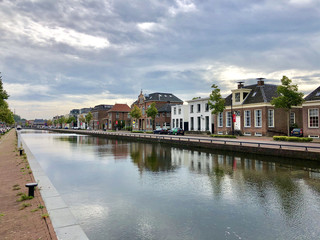 Fototapeta na wymiar Canal in Assen