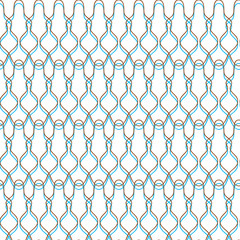 Naklejka premium Seamless pattern. Vector geometric texture. Abstract background