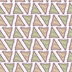 Seamless pattern. Vector geometric texture