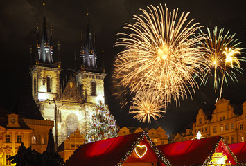 Feuerwerk in Prag © EKH-Pictures