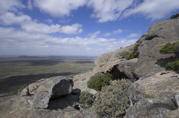 Fototapeta na wymiar Vue du Frenchman peak au Cape Le Grand National Park, Western Australia, Australie