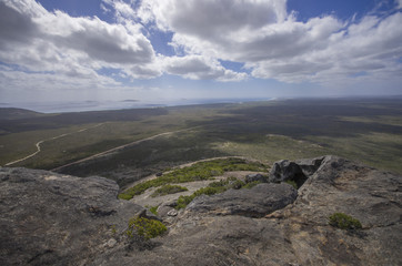 Fototapeta na wymiar Vue du Frenchman peak au Cape Le Grand National Park, Western Australia, Australie
