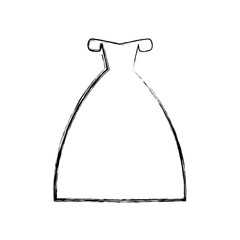 bride dress icon