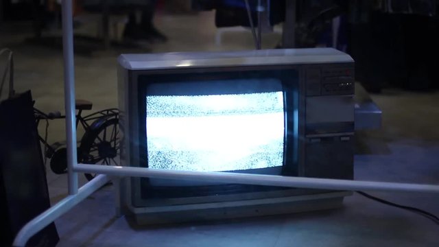 TV with interference