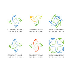 Abstract logo design