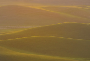 rolling hills of the Palouse in Eastern Washington