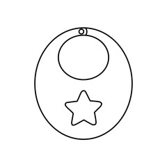 baby bib icon