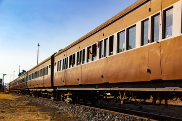 Old Train Carriage 