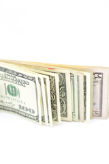 blurred dollar money background