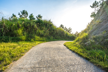 landscape in mountain