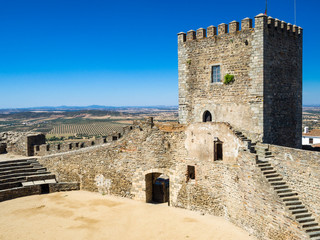 Fototapeta na wymiar Monsaraz Castle - Portugal