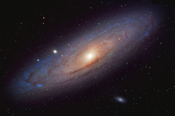Obraz premium M31 - The great spiral galaxy in Andromeda