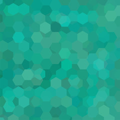 Fototapeta na wymiar Abstract background consisting of green hexagons. Geometric design for business presentations or web template banner flyer. Vector illustration