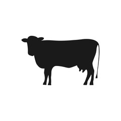 Cow icon vector