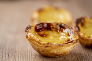 Typical Portuguese custard pies - 