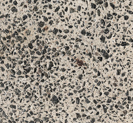 cement texture with small black granite stones